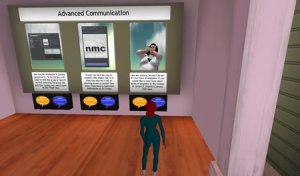 Bunny the avatar learns how to communicate in SL